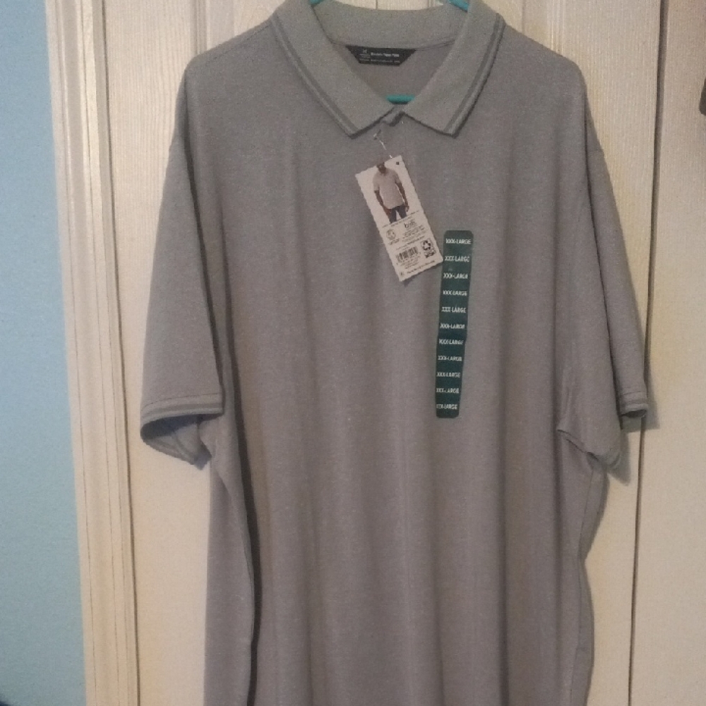 Men's Gray Polo Shirt